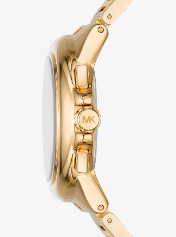 Michael Kors Oversized Camille Gold-Tone Watch