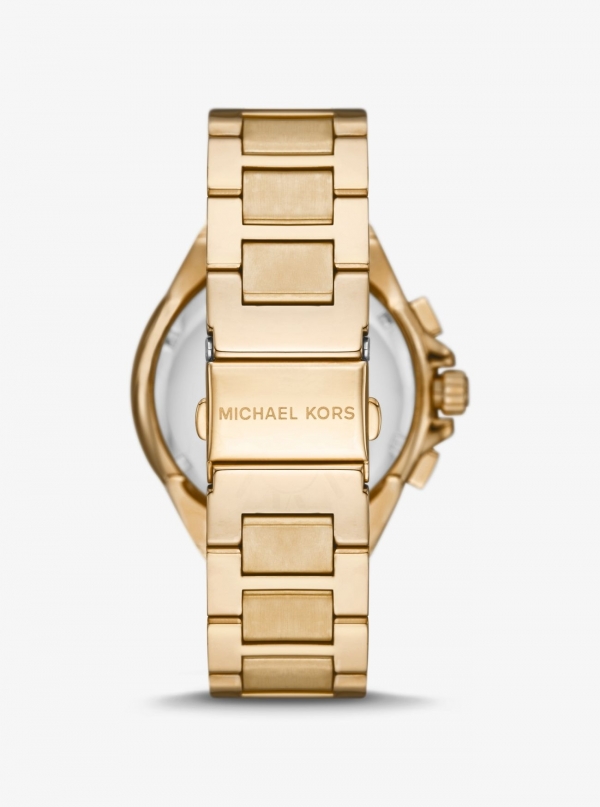 Michael Kors Oversized Camille Gold-Tone Watch