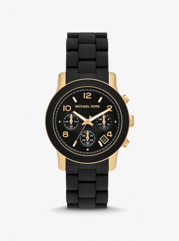 Michael Kors Oversized Runway Gold-Tone Watch