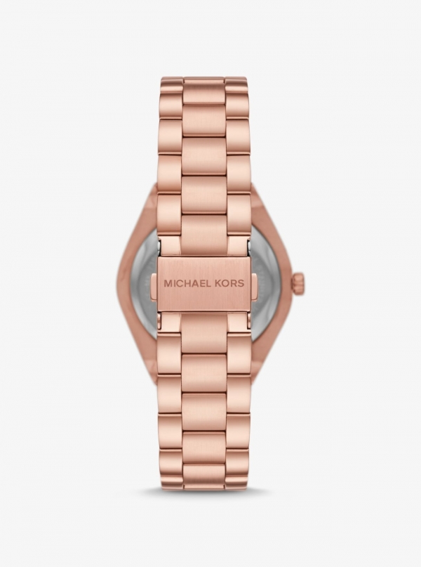 Michael Kors Lennox Rose Gold-Tone Watch