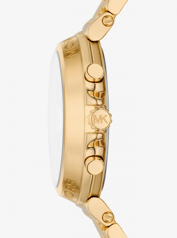Michael Kors Oversized Maren Gold-Tone Watch