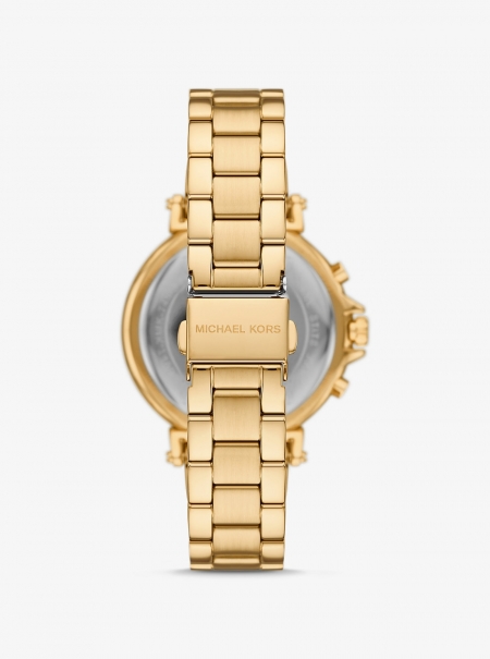 Michael Kors Oversized Maren Gold-Tone Watch