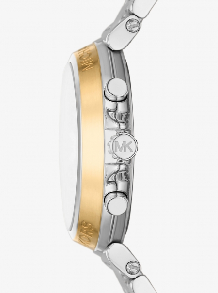 Michael Kors Oversized Maren Silver-Tone Watch
