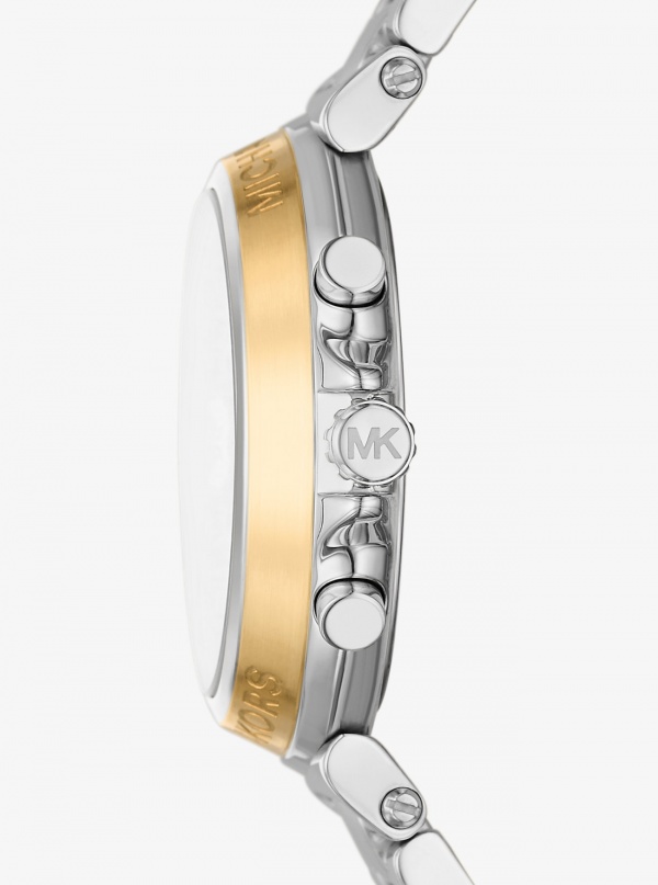 Michael Kors Oversized Maren Silver-Tone Watch