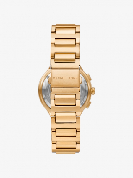 Michael Kors Oversized Gramercy Gold-Tone Watch