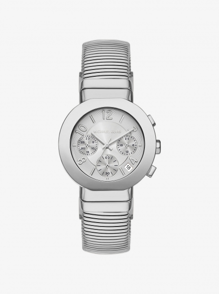Michael Kors Gramercy Silver-Tone Watch