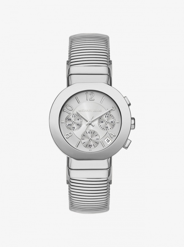 Michael Kors Gramercy Silver-Tone Watch