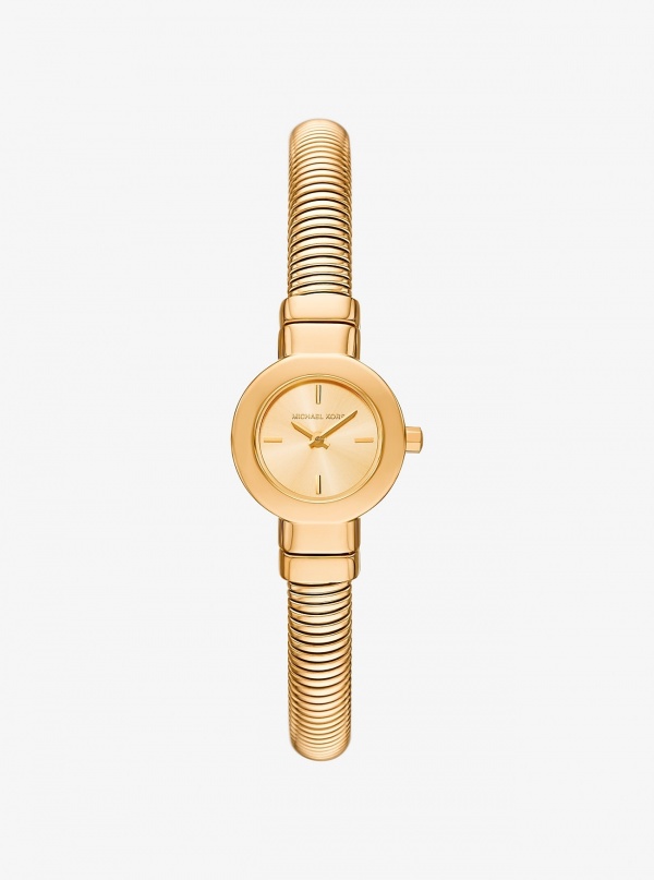 Michael Kors Mini Gramercy Gold-Tone Watch