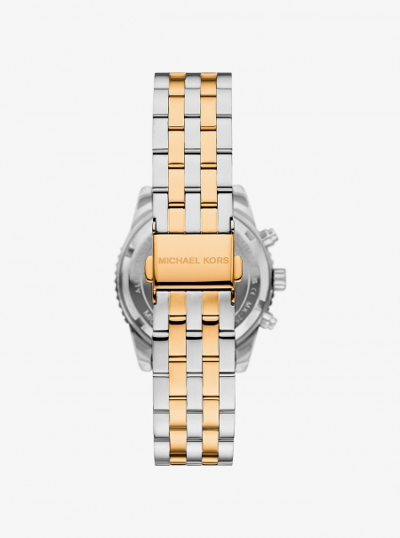 Michael Kors Mini Bryant Pavé Two-Tone Watch