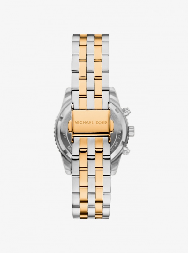 Michael Kors Mini Bryant Pavé Two-Tone Watch