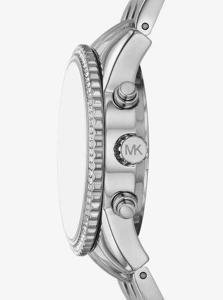 Michael Kors Mini Bryant Silver-Tone Watch
