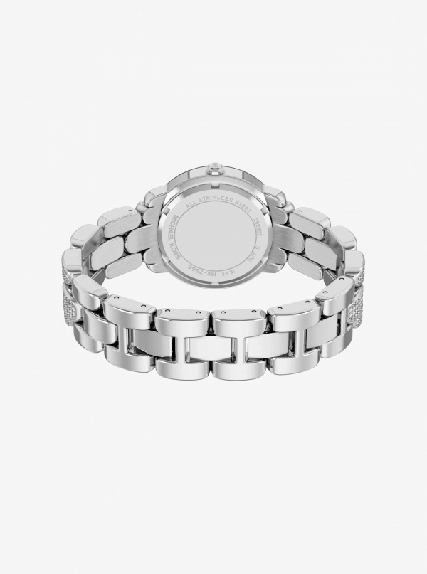 Michael Kors Pavé Phoebe Silver-Tone Watch
