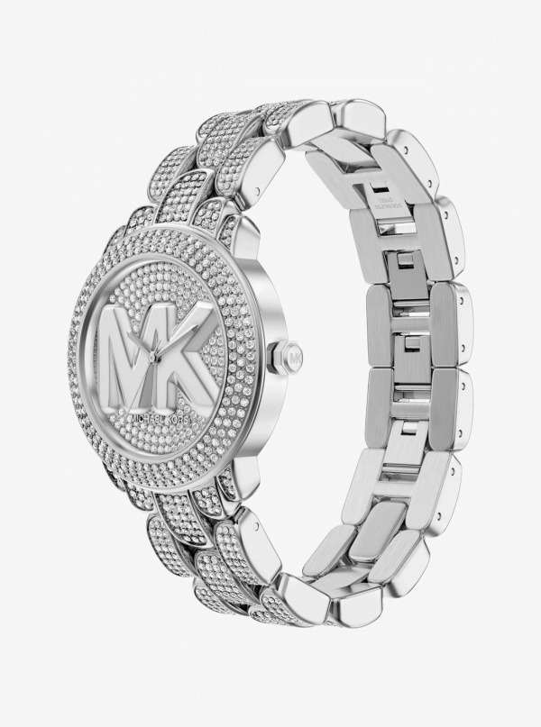 Michael Kors Pavé Phoebe Silver-Tone Watch