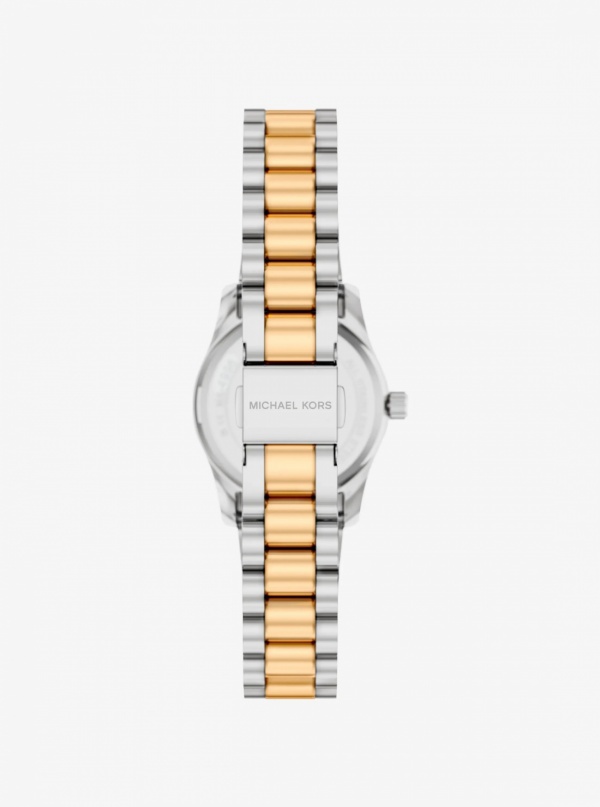 Michael Kors Petite Lexington Pavé Two-Tone Watch