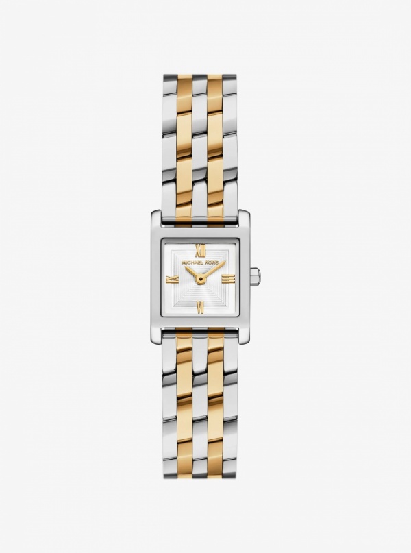 Michael Kors Micro Georgie Two-Tone Watch