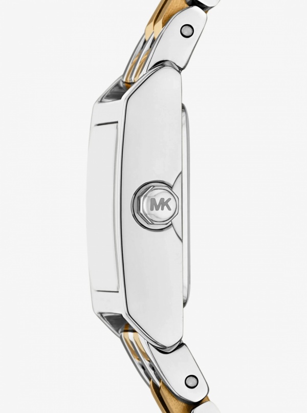 Michael Kors Micro Georgie Two-Tone Watch