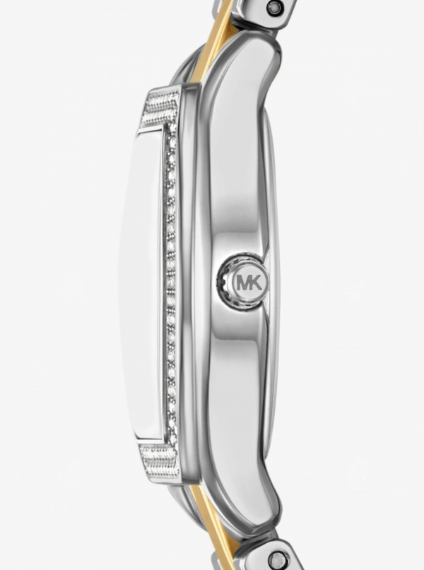 Michael Kors Petite Chelsea Pavé Two-Tone Watch