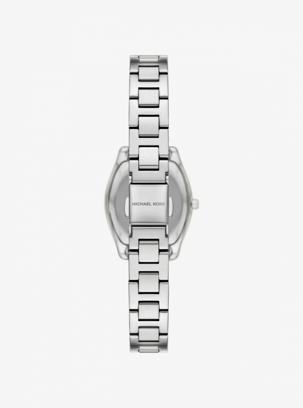 Michael Kors Petite Chelsea Pavé Silver-Tone Watch