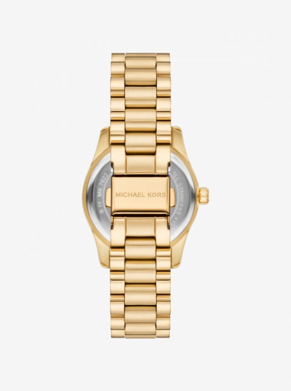 Michael Kors Mini Lexington Gold-Tone Watch