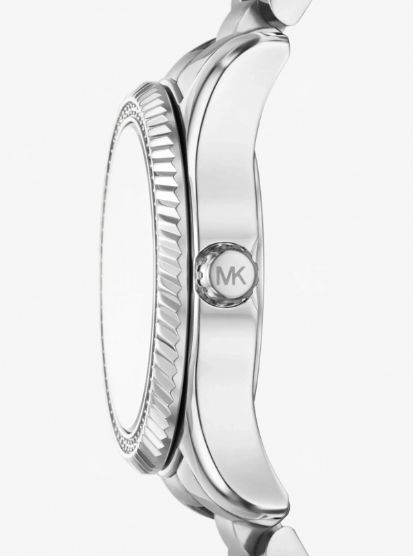 Michael Kors Mini Lexington Silver-Tone Watch