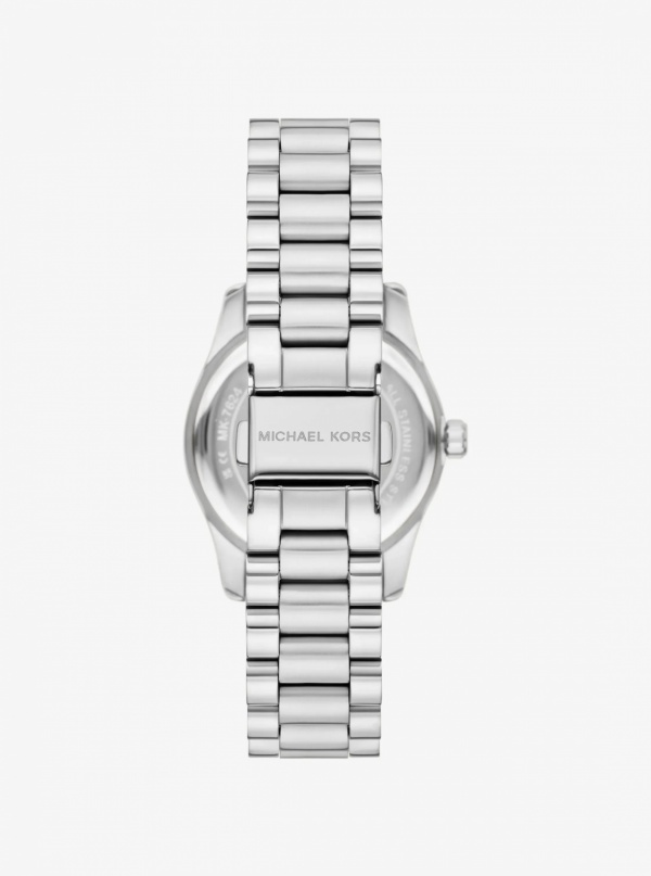 Michael Kors Mini Lexington Silver-Tone Watch