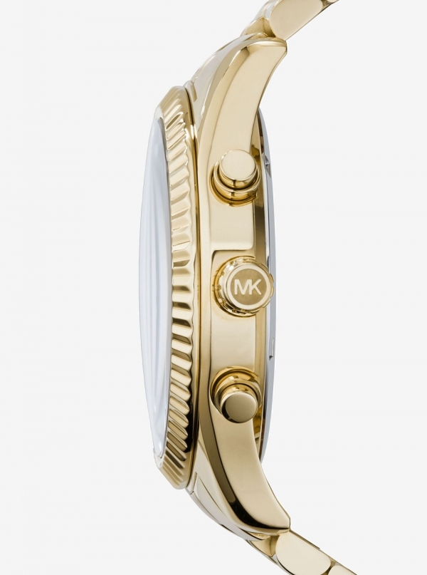 Michael Kors Lexington Gold-Tone Watch
