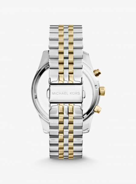 Michael Kors Oversized Lexington Two-Tone Watch