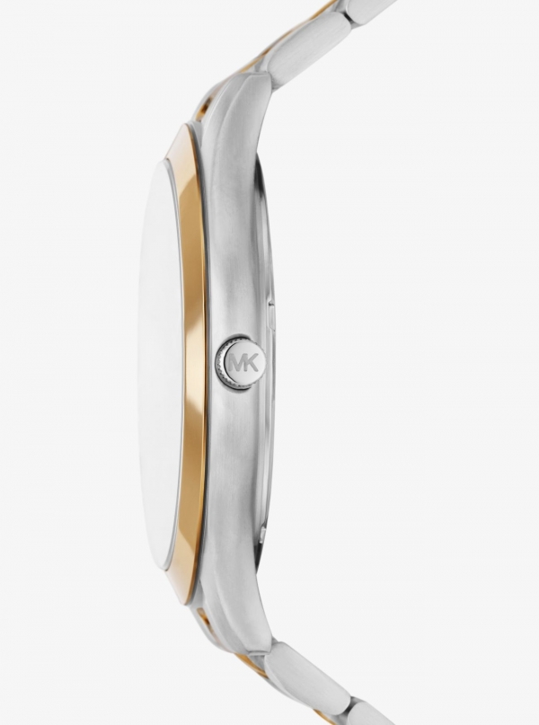 Michael Kors Oversized Slim Runway Two-Tone Watch