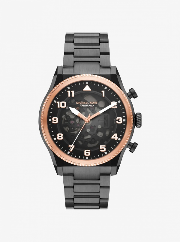 Oversized Panorama Two-Tone Watch
