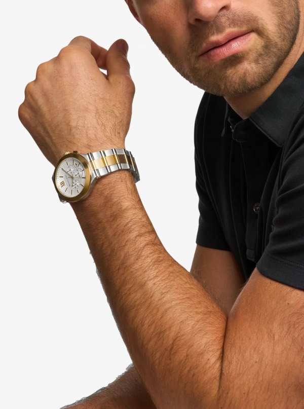 Michael Kors Oversized Billie Two-Tone Watch