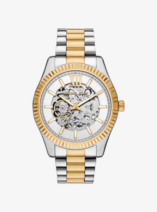 Michael Kors Oversized Lexington Two-Tone Watch
