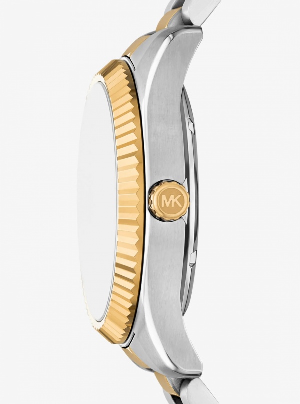Michael Kors Oversized Lexington Two-Tone Watch
