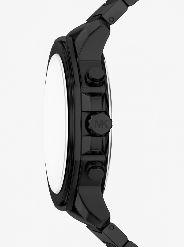 Michael Kors Oversized Prescott Black-Tone Watch