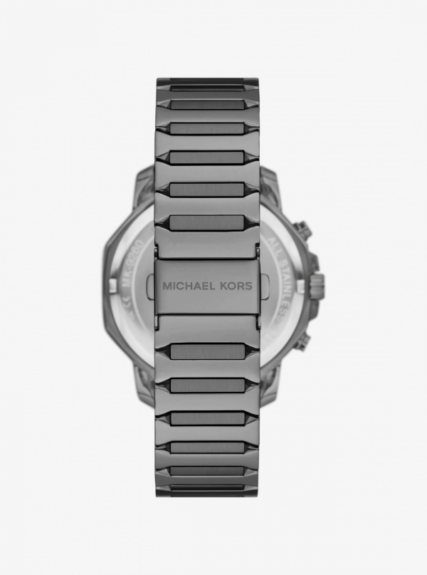 Michael Kors Mens Oversized Prescott Gunmetal Watch
