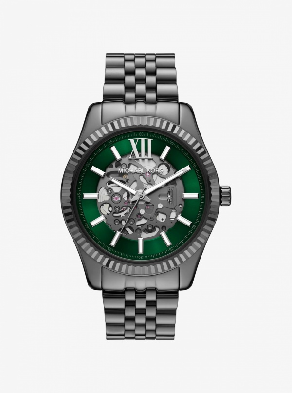 Michael Kors Mens Oversized Lexington Gunmetal Watch