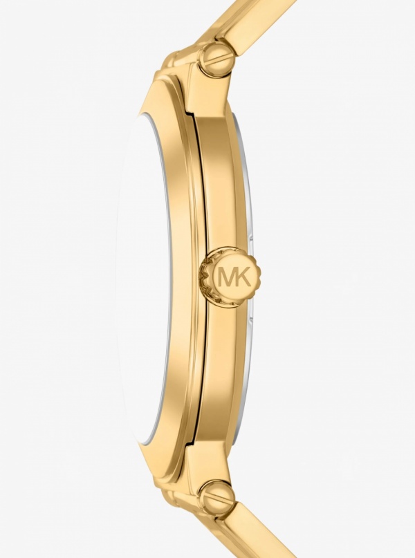 Michael Kors Oversized Billie Gold-Tone Watch