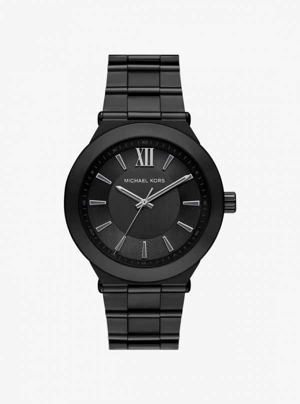 Michael Kors Oversized Billie Black-Tone Watch