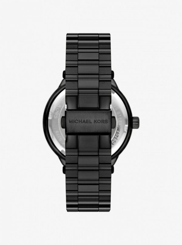 Michael Kors Oversized Billie Black-Tone Watch