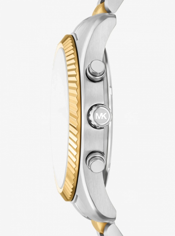 Michael Kors Oversized Lexington Two-Tone Watch
