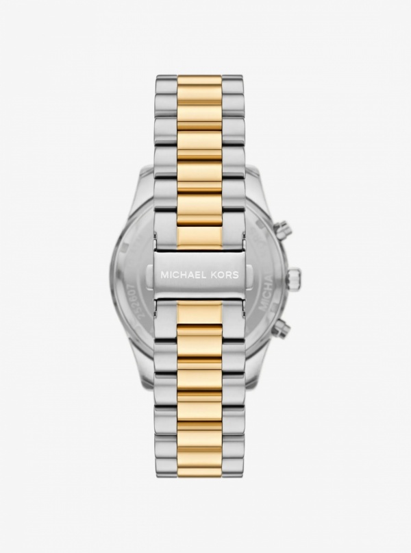 Michael Kors Oversized Lexington Two-Tone Watch