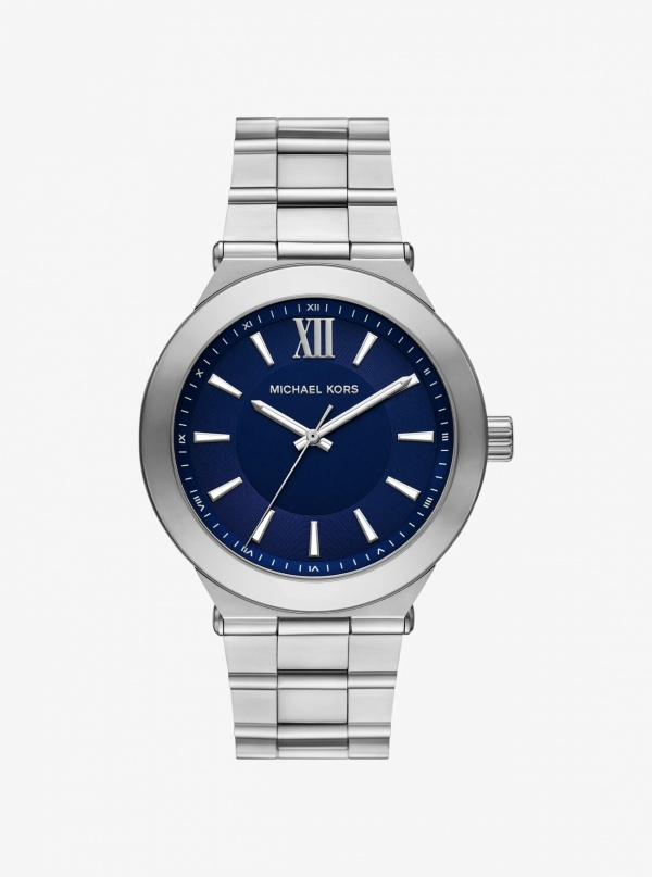 Michael Kors Oversized Billie Silver-Tone Watch