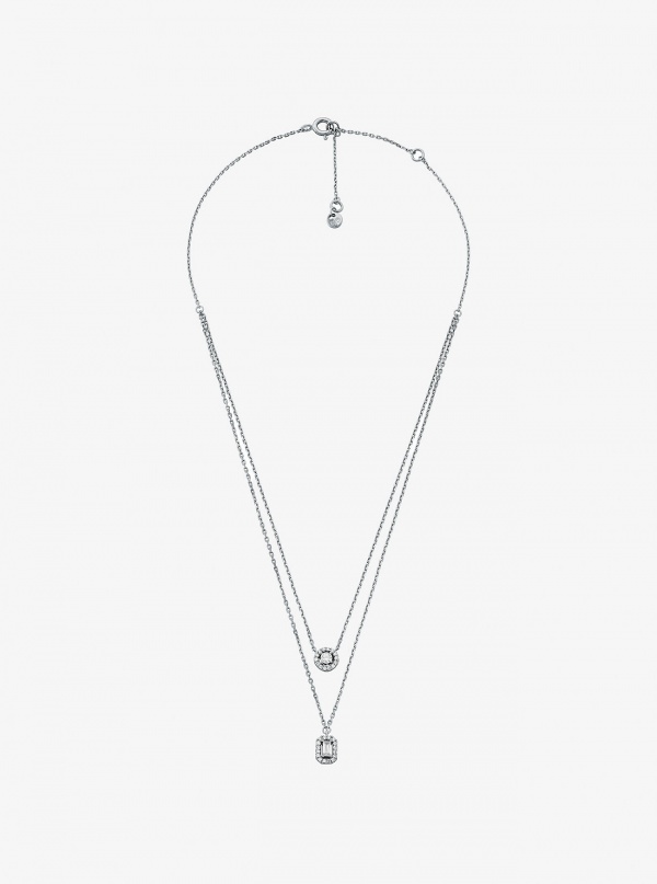 Michael Kors Precious Metal-Plated Double Layered Necklace