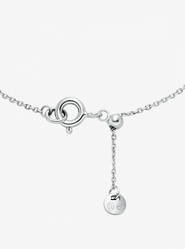 Michael Kors Precious Metal-Plated Sterling Silver Pavé Bracelet