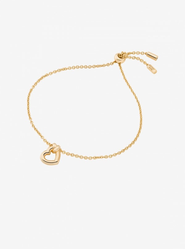 Knotted Heart Bracelet