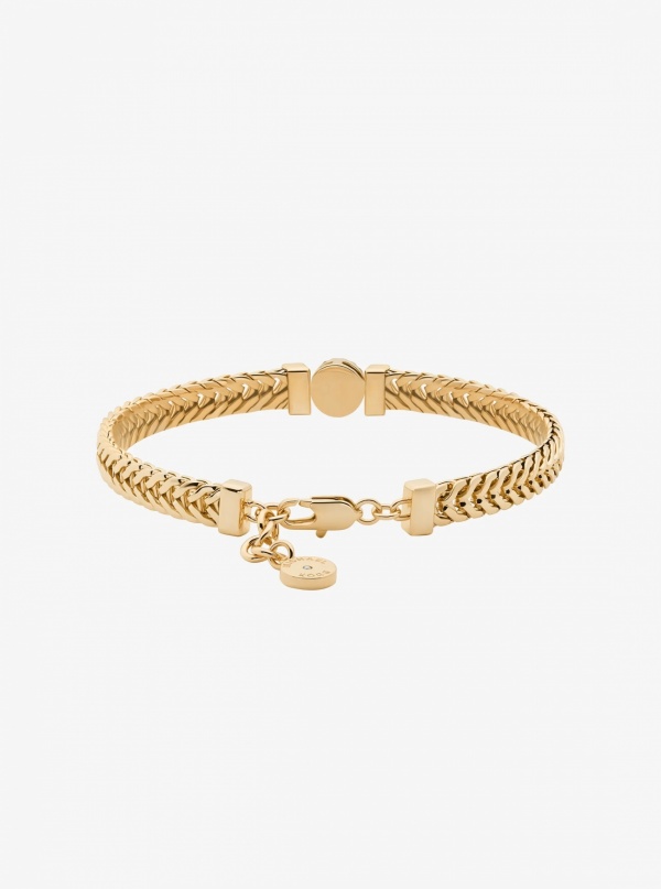 Pavé Logo Foxtail Chain Bracelet