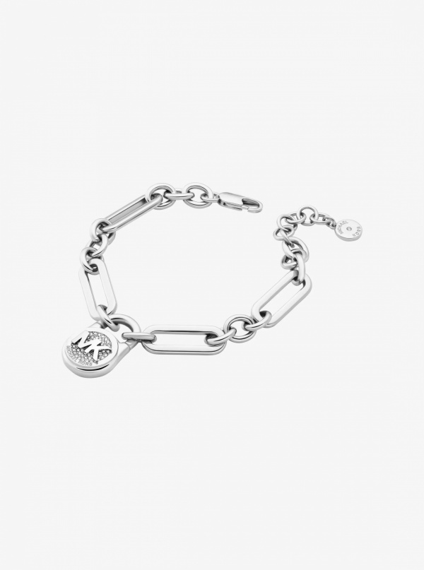 Pavé Lock Bracelet