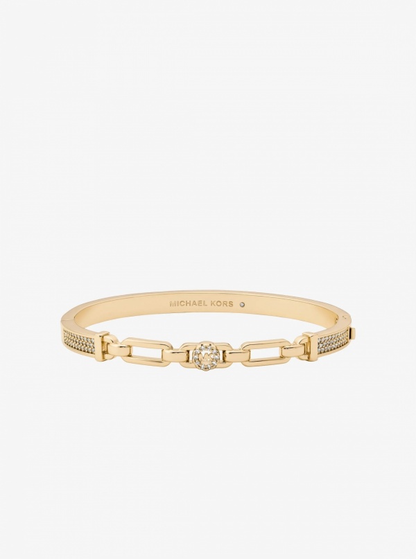 Pavé Logo Bangle and Stud Earrings Gift Set