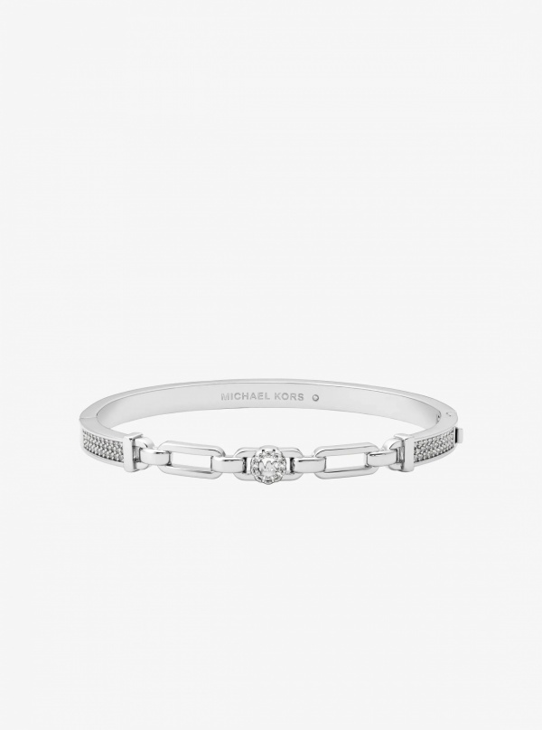 Pavé Logo Bangle and Stud Earrings Gift Set