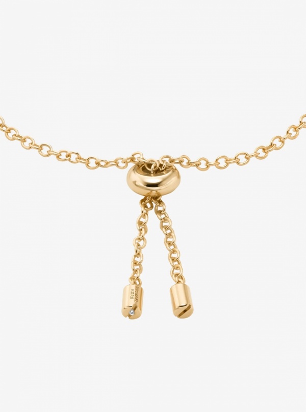 Cubic Zirconia Slider Bracelet