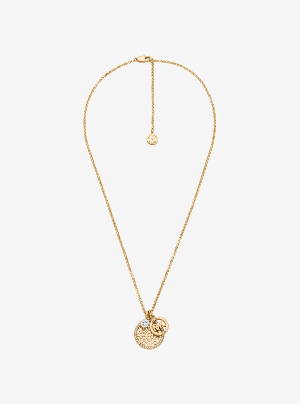 Pavé Charm Necklace